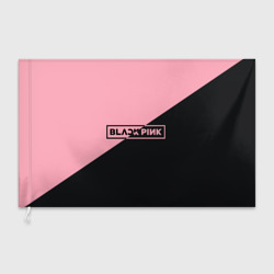 Флаг 3D Black Pink