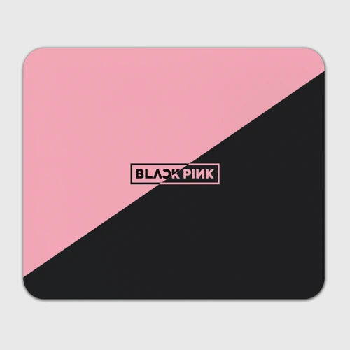 Прямоугольный коврик для мышки Black Pink