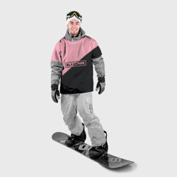 Накидка на куртку 3D Black Pink - фото 2