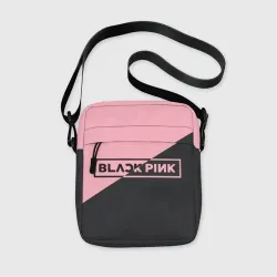 Сумка через плечо 3D Black Pink