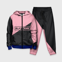 Детский костюм 3D Black Pink