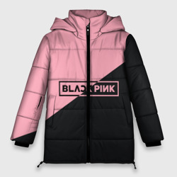 Женская зимняя куртка Oversize Black Pink