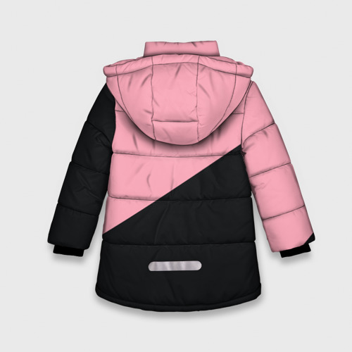 Зимняя куртка для девочек 3D Black Pink, цвет черный - фото 2