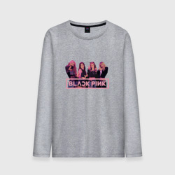 Мужской лонгслив хлопок Black Pink