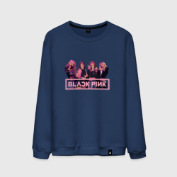 Мужской свитшот хлопок Black Pink