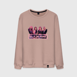 Мужской свитшот хлопок Black Pink