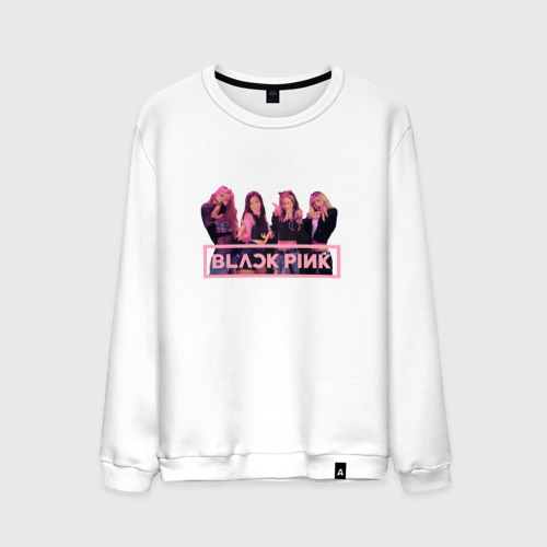 Мужской свитшот хлопок Black Pink