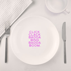 Набор: тарелка + кружка Blackpink - фото 2
