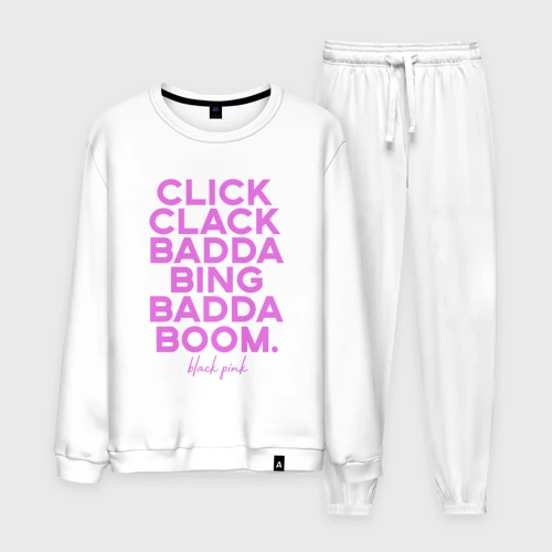 Мужской костюм хлопок Blackpink