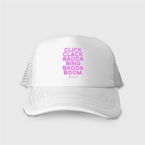 Кепка тракер с сеткой Blackpink
