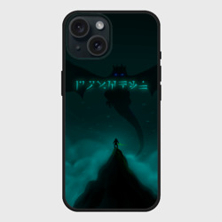 Чехол силиконовый для Apple iPhone 15 матовый The Elder Scrolls