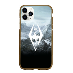 Чехол для iPhone 11 Pro Max матовый The Elder Scrolls skyrim TES 5
