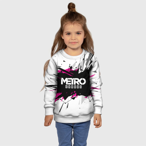 Детский свитшот 3D Metro Exodus 2018, цвет 3D печать - фото 7