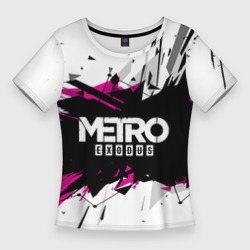 Женская футболка 3D Slim Metro Exodus 2018