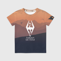 Детская футболка 3D The Elder Scrolls skyrim TES 5