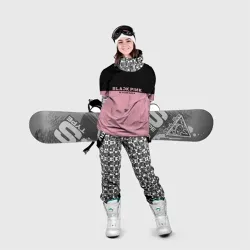 Накидка на куртку 3D Blackpink - фото 2