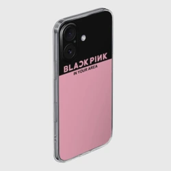 Чехол для iPhone 16 силиконовый с защитой камеры Blackpink - фото 2