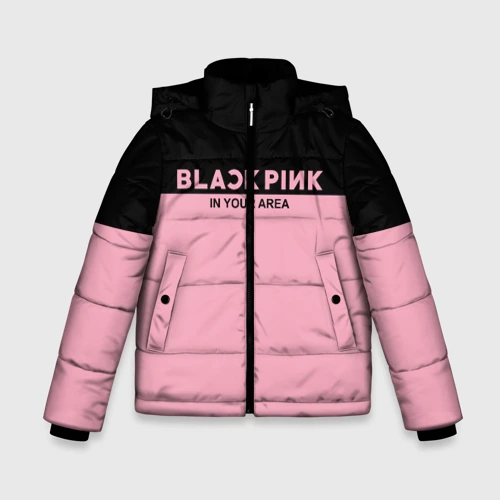 Зимняя куртка для мальчиков 3D Blackpink