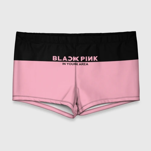 Мужские купальные плавки 3D Blackpink