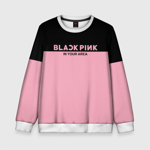 Детский свитшот 3D Blackpink, цвет 3D печать