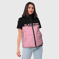 Женский жилет утепленный 3D Blackpink - фото 2