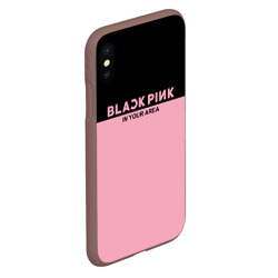 Чехол для iPhone XS Max матовый Blackpink - фото 2