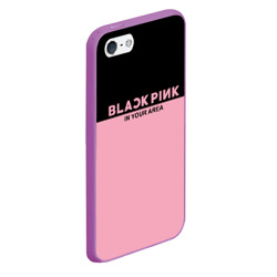 Чехол для iPhone 5/5S матовый Blackpink - фото 2