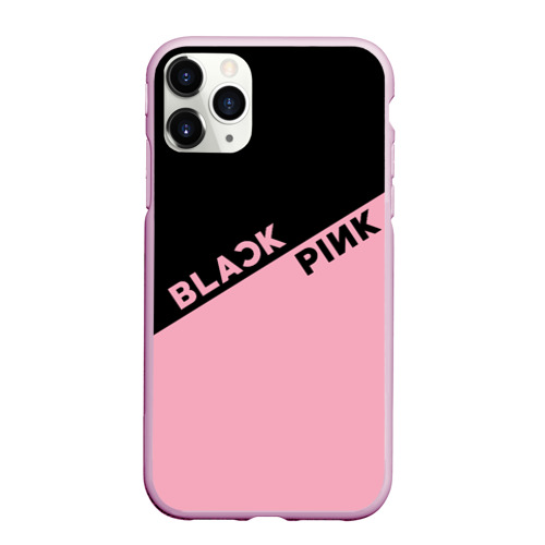Чехол для iPhone 11 Pro Max матовый BlackPink, цвет розовый