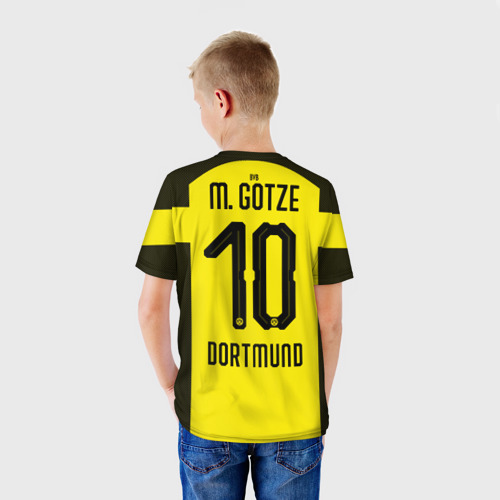 Детская футболка 3D Gotze home 18-19, цвет 3D печать - фото 4