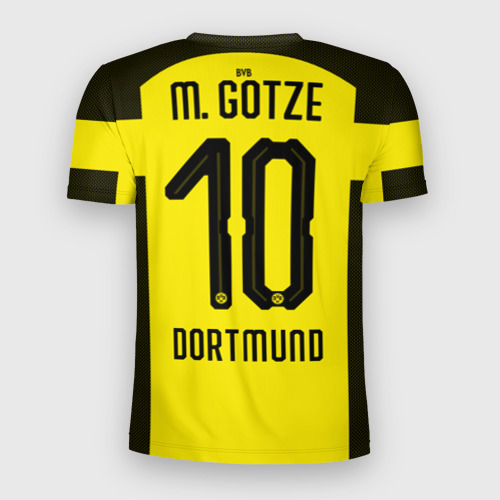 Мужская футболка 3D Slim Gotze home 18-19 - фото 2