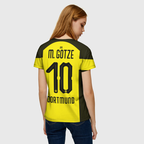 Женская футболка 3D Gotze home 18-19, цвет 3D печать - фото 4