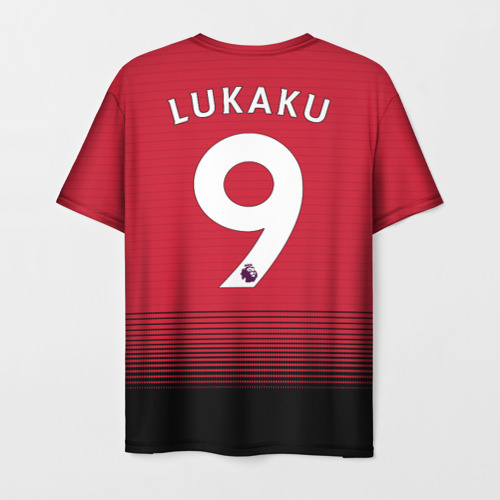 Мужская футболка 3D Lukaku home 18-19 - фото 2