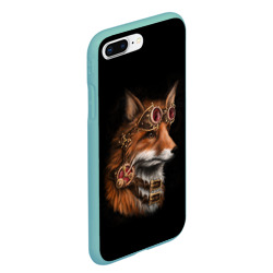 Чехол для iPhone 7Plus/8 Plus матовый Королевский лис king FOX - фото 2