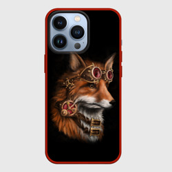 Чехол для iPhone 13 Pro Королевский лис king FOX