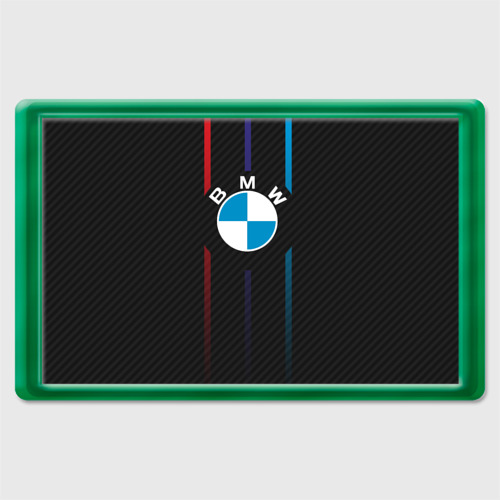 Магнит 45*70 BMW, цвет зеленый