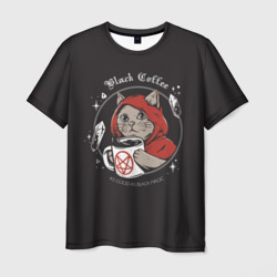 Cat Wizard – Мужская футболка 3D с принтом купить со скидкой в -26%