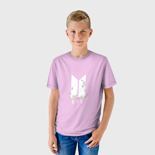 Детская футболка 3D BTS, цвет 3D печать - фото 3