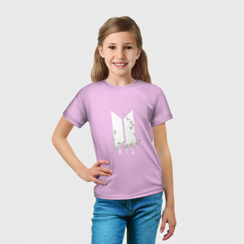Детская футболка 3D BTS, цвет 3D печать - фото 5