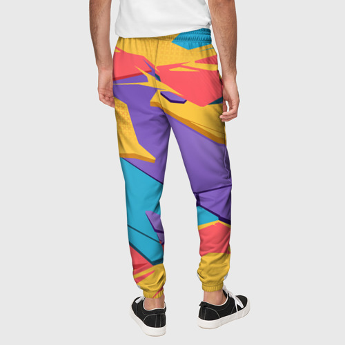 Мужские брюки 3D Ял, цвет 3D печать - фото 5