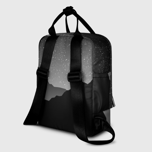 Женский рюкзак 3D с принтом THE ELDER SCROLLS, вид сзади #1