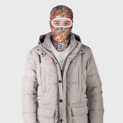 Балаклава 3D Котобомбинг паттерн рыжулек - фото 2