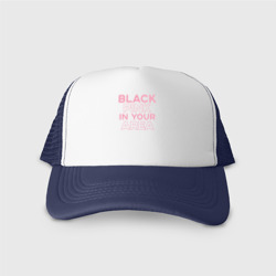 Кепка тракер с сеткой Blackpink