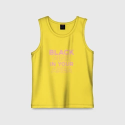 Детская майка хлопок Blackpink