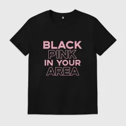Мужская футболка хлопок Blackpink