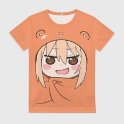 Женская футболка 3D Умару Дома