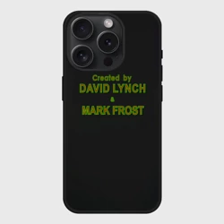 Чехол силиконовый для Apple iPhone 15 Pro матовый Created by Lynch & Frost
