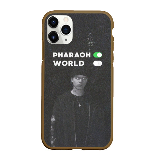 Чехол для iPhone 11 Pro Max матовый Pharaon, цвет коричневый