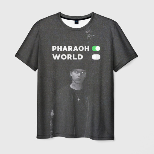 Мужская футболка с принтом Pharaon, вид спереди №1