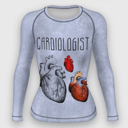 Женский рашгард 3D Сердце и кардиолог