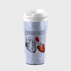 Термокружка-непроливайка Сердце и кардиолог